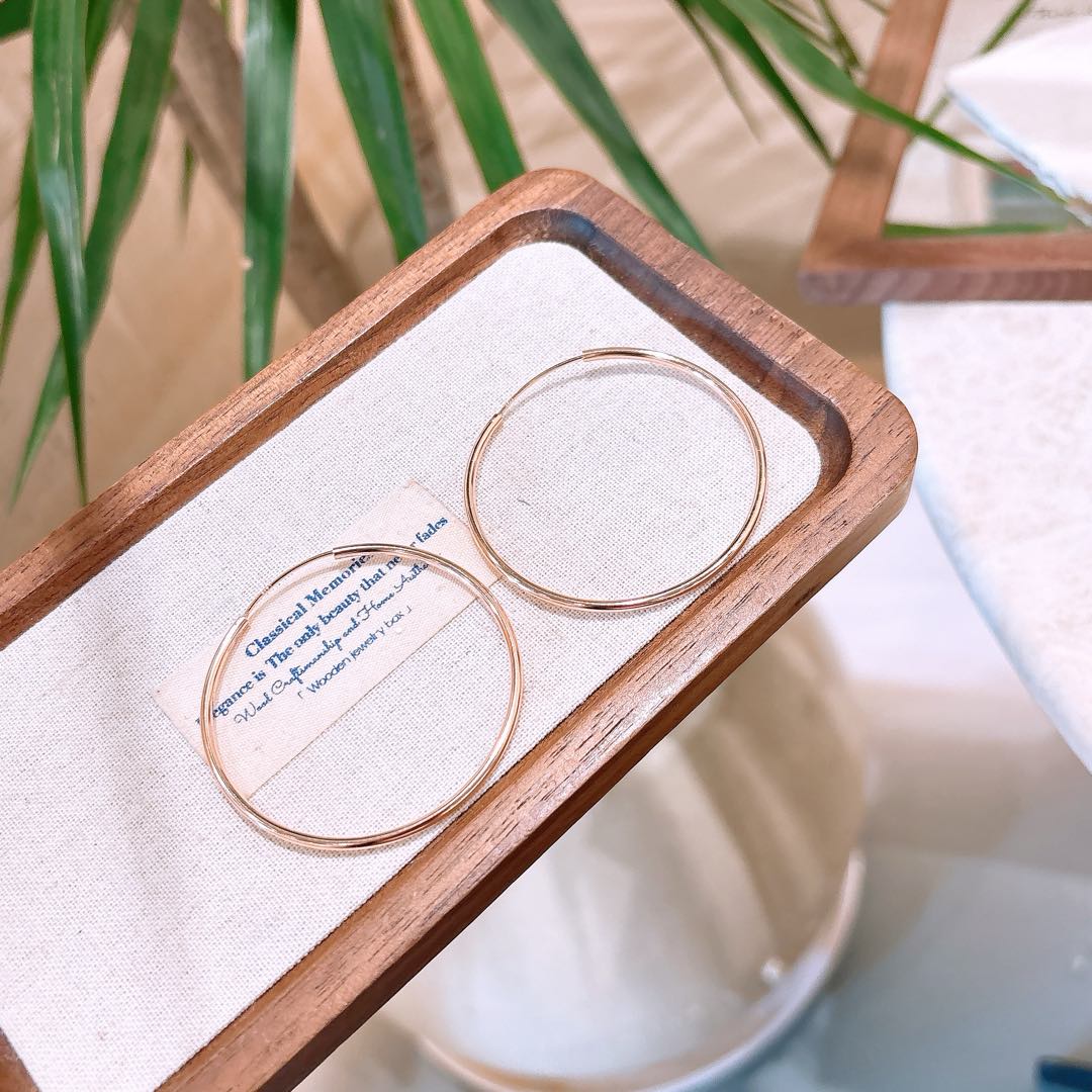 925 Silver Hoop Earrings Cute Birthday Silver