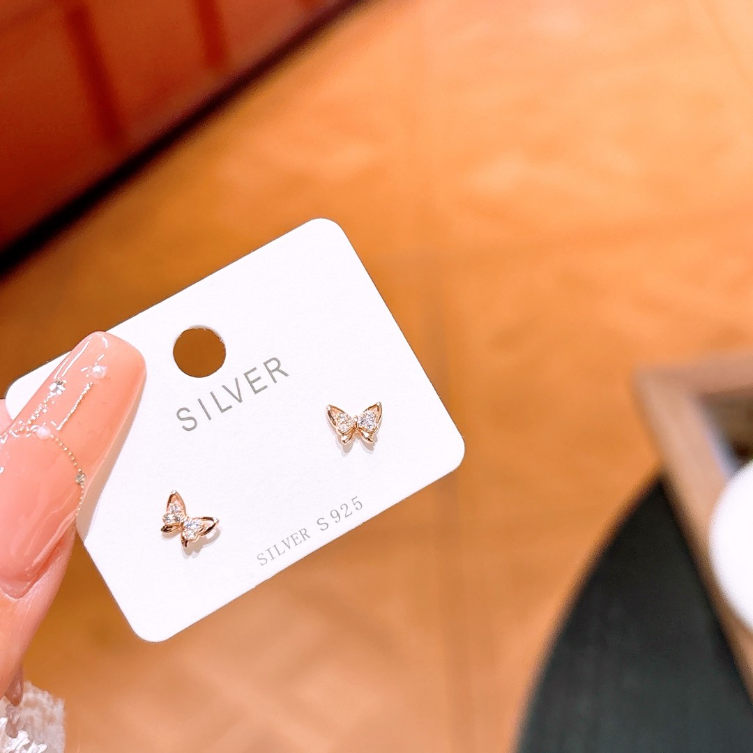 Allergiearmes Silber Ohrringe Süß & cool Valentinstag Silber