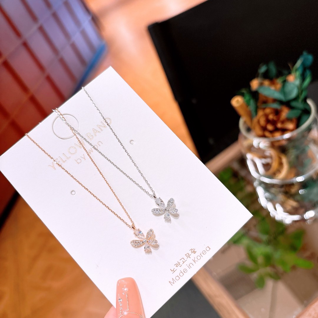 Hypoallergenic Silver Necklace Fashion Party Silver