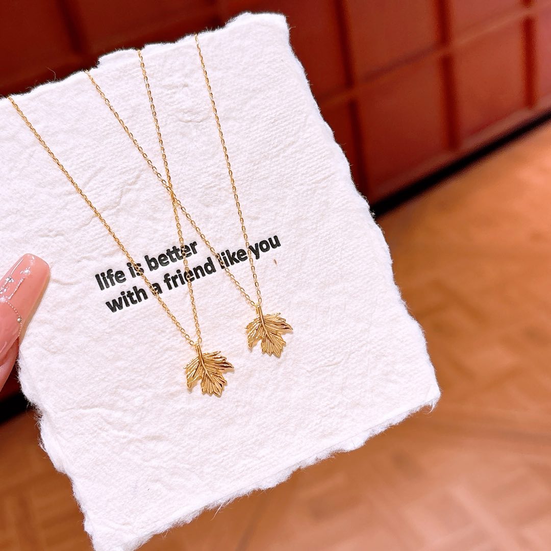 High Polish Silver Necklace Cute Wedding Gold