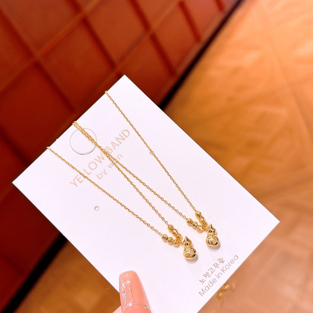 925 Silver Necklace Fresh Wedding Favor Gold