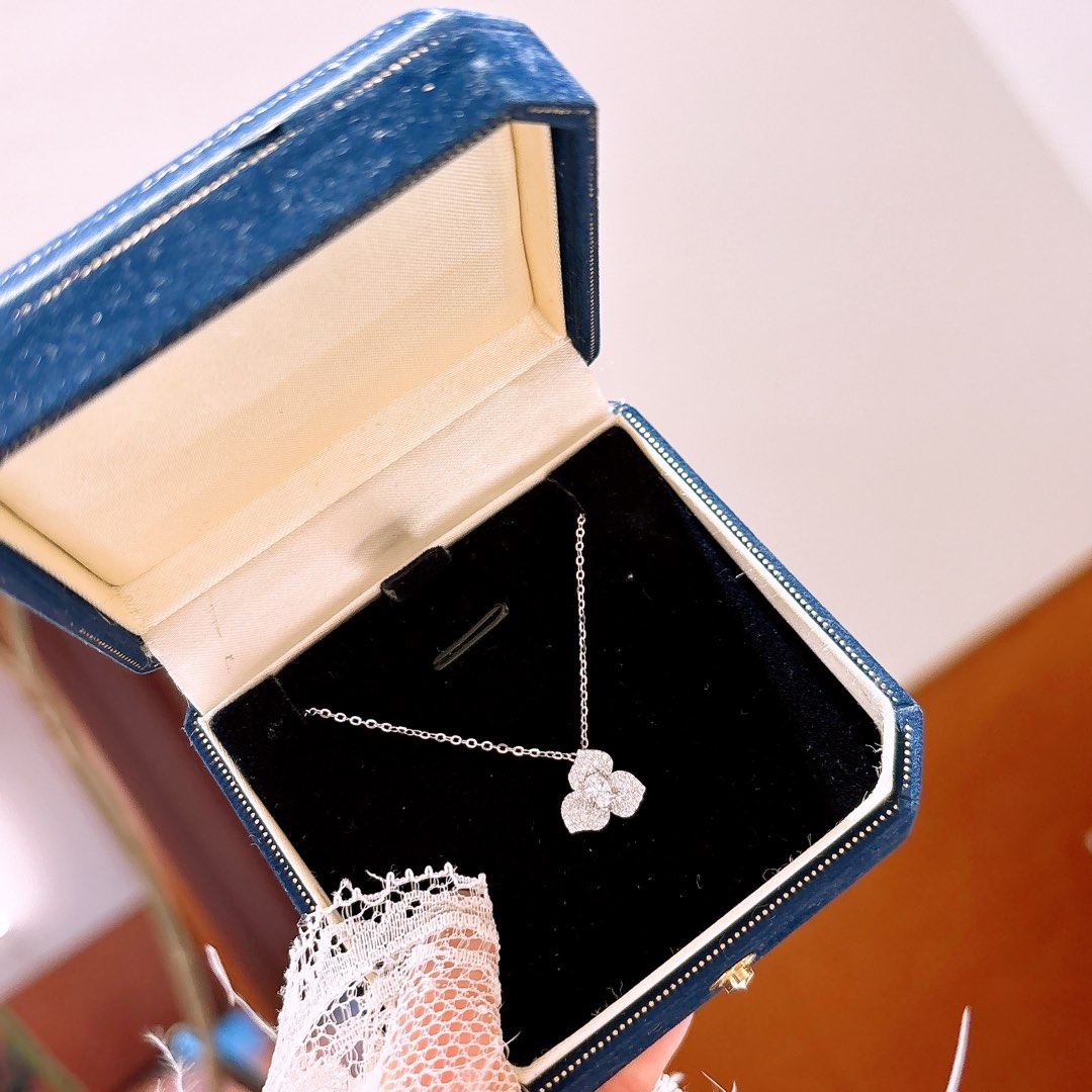 S925 Sterling Silver Necklace Sweet & Cool Gift for Her Gold