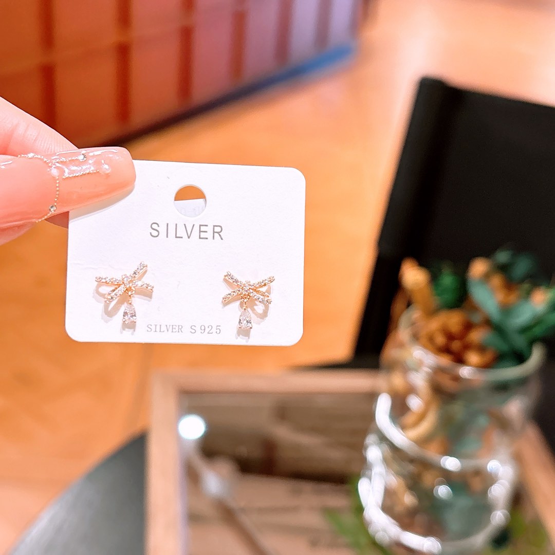 Fine Silver Earrings Delicate Father's Day Silver