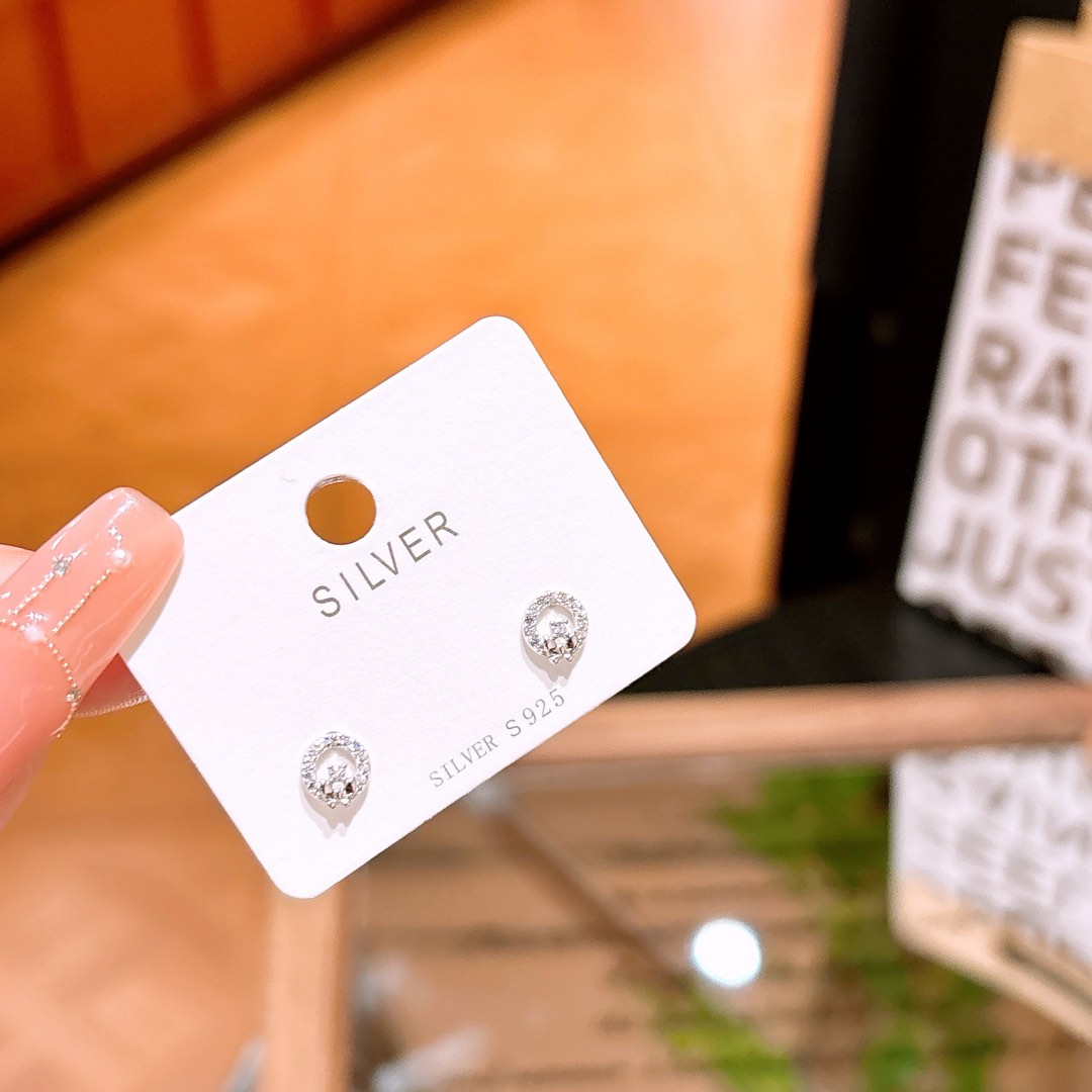 Low Allergy Silver Earrings Unique Mother's Day Gold