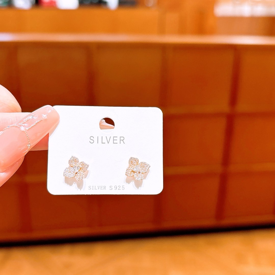 Massivsilber Ohrringe Weich Weihnachten Silber