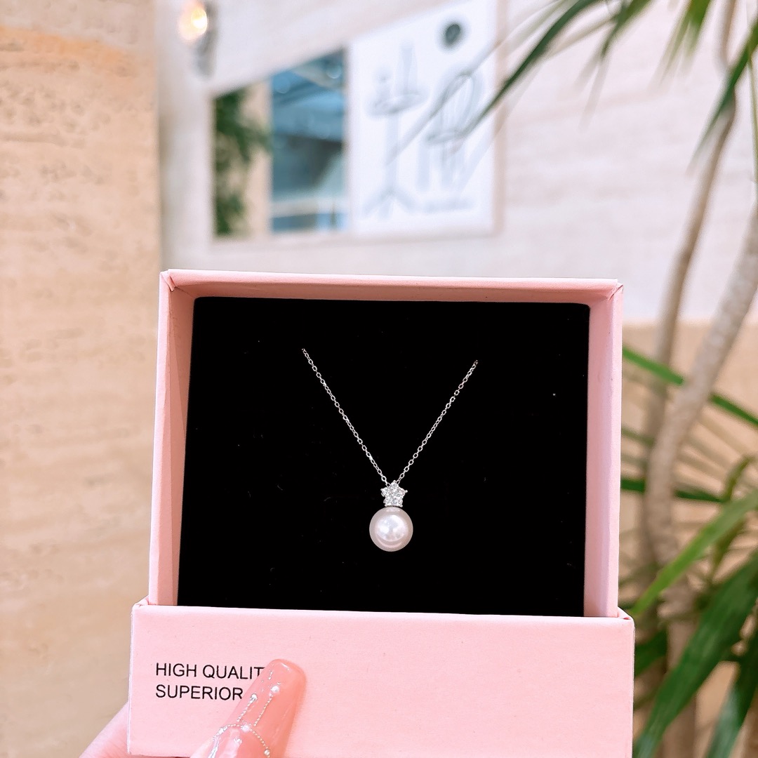 Nickel Free Silver Necklace Dainty Christmas Silver