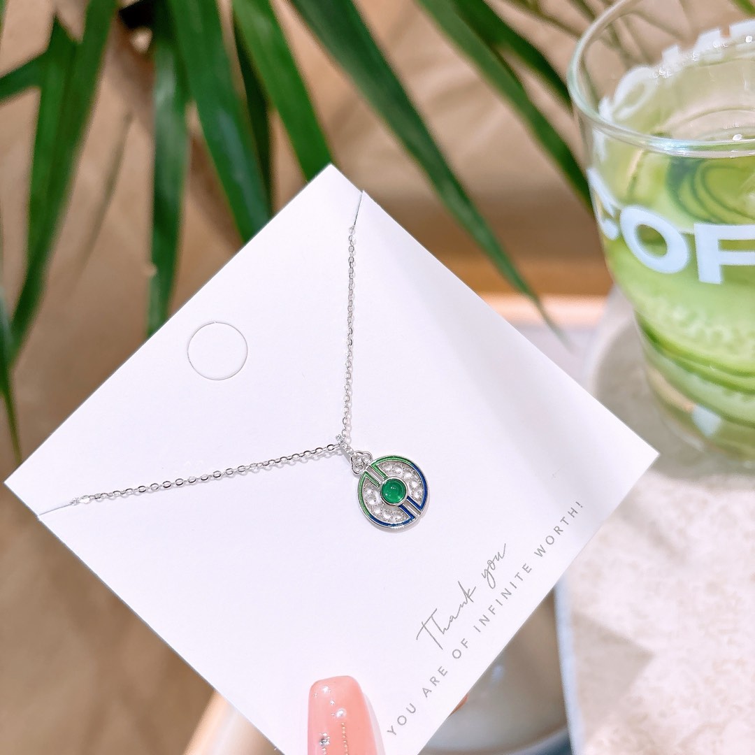 Low Allergy Silver Necklace Korean Style Birthday Silver