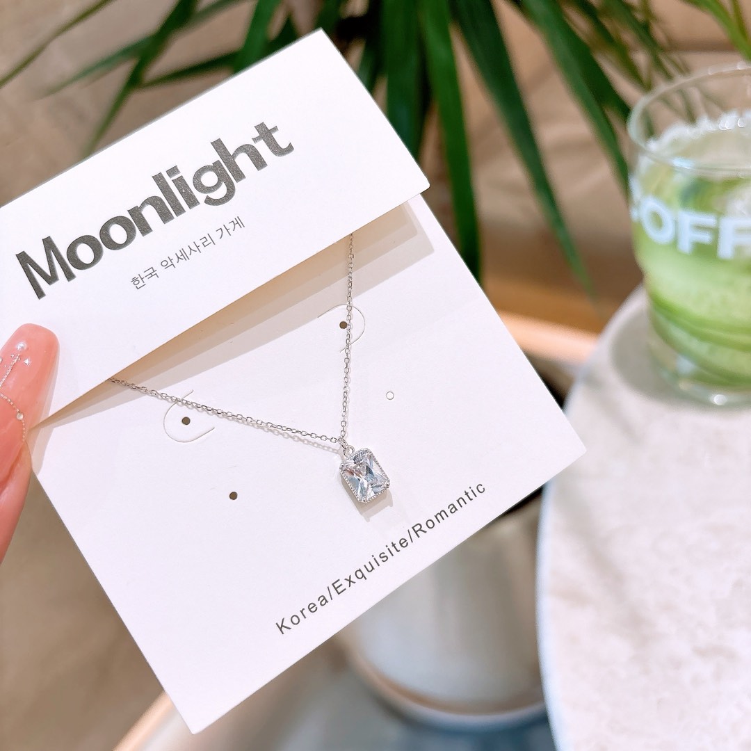 Low Allergy Silver Necklace Vintage Everyday Wear Silver