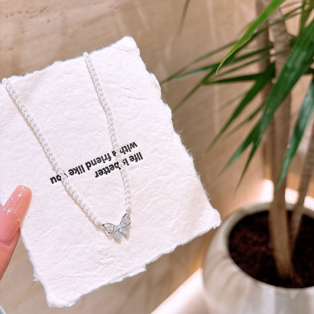 シックニッケル無添加銀ネックレスシルバー 晩餐会