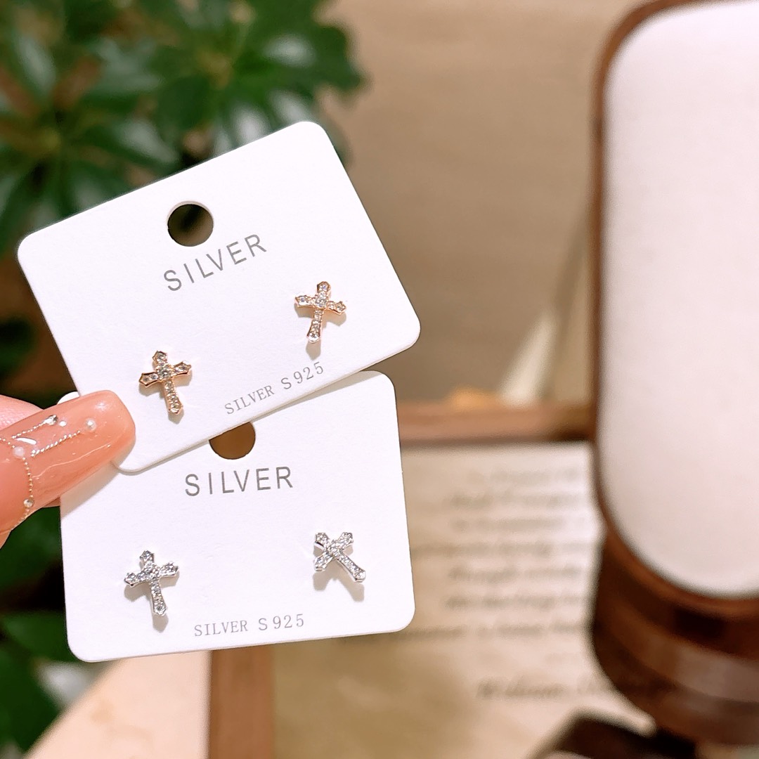 High Polish Silver Earrings Artistic Party Silver