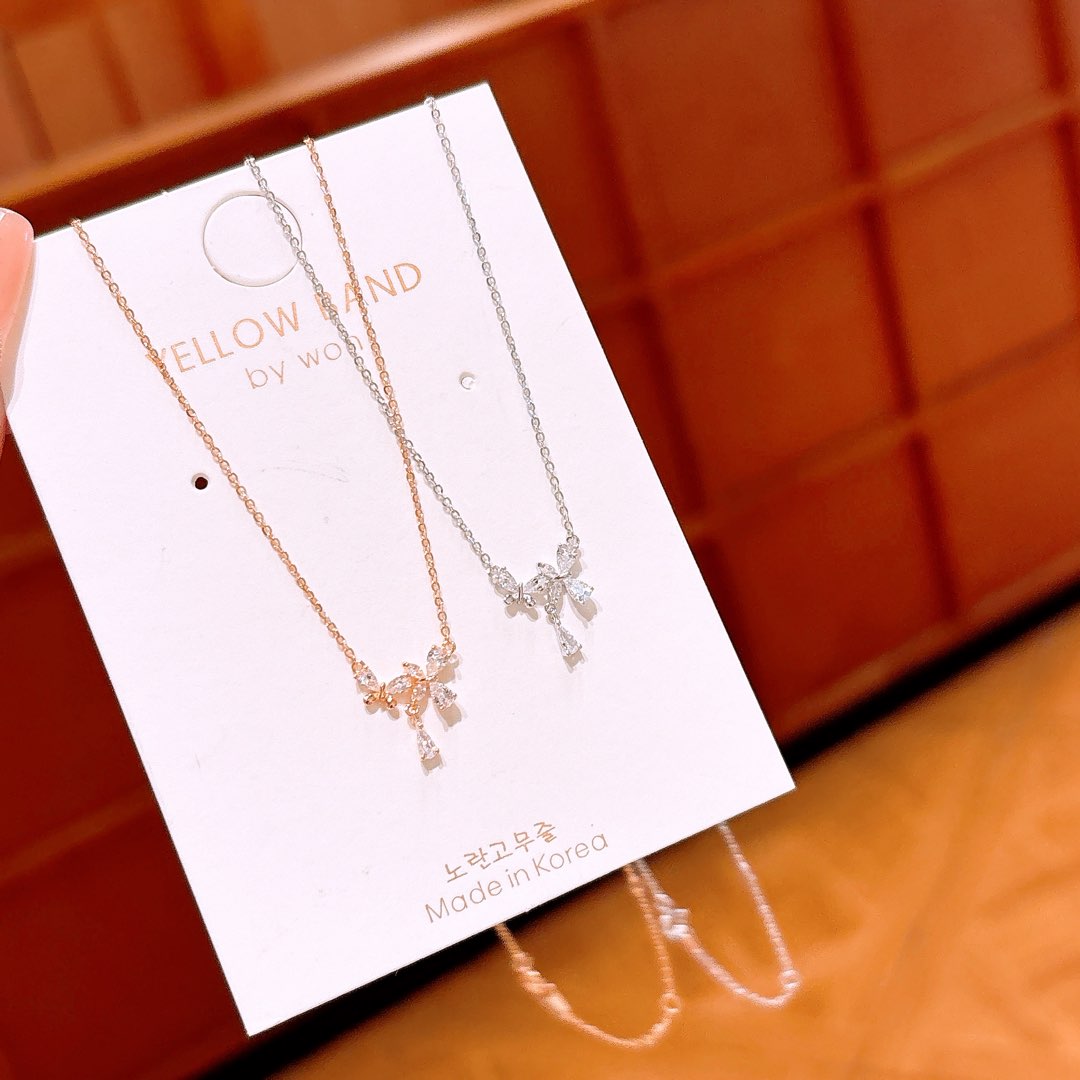 Fine Silver Necklace Pure Anniversary Gold