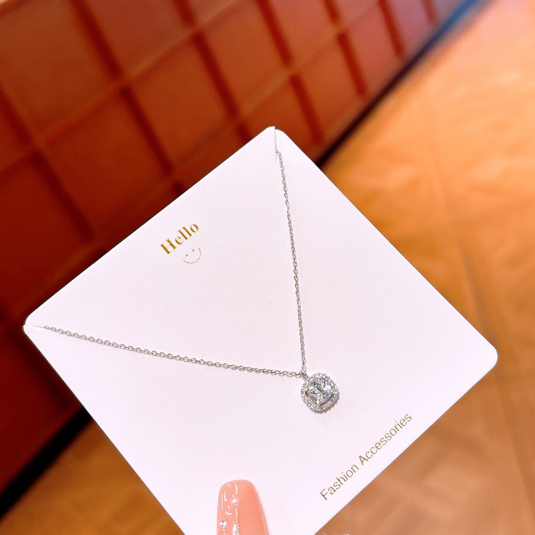 Nickel Free Silver Necklace Lively Engagement Gold