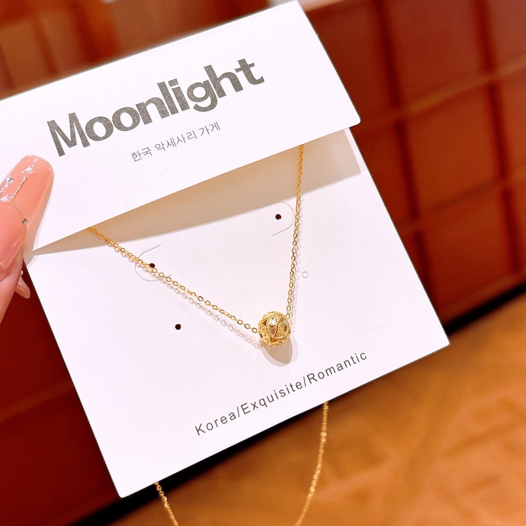 Hypoallergenic Silver Necklace Dainty Father's Day Silver