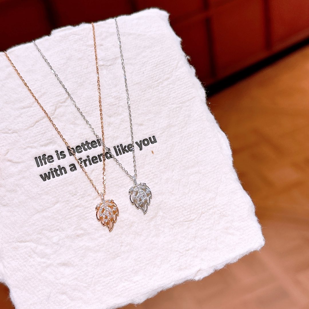 Low Allergy Silver Necklace Korean Style Engagement Silver