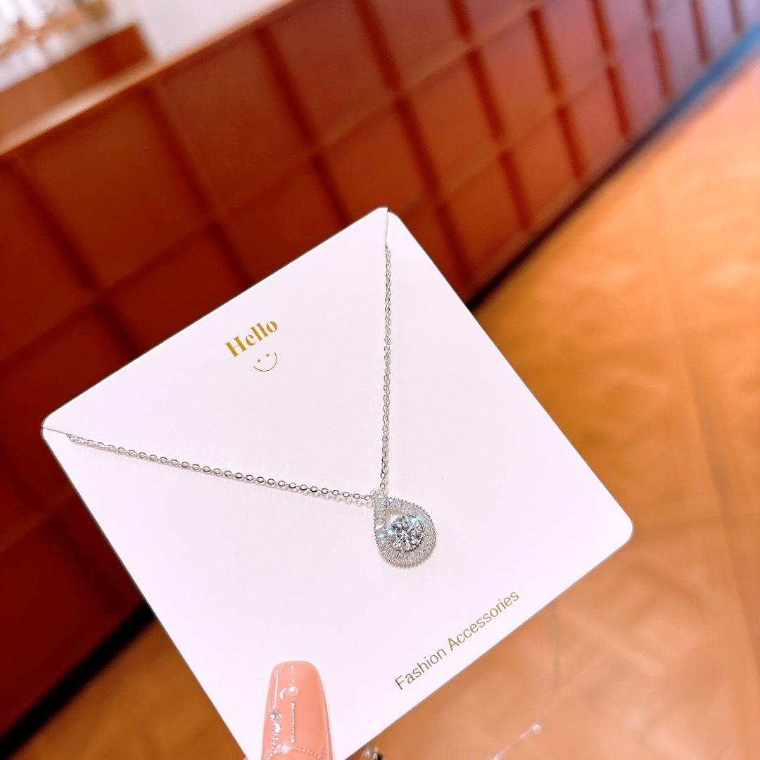 S925 Sterlingsilber Kette Verspielt Jahrestag Gold