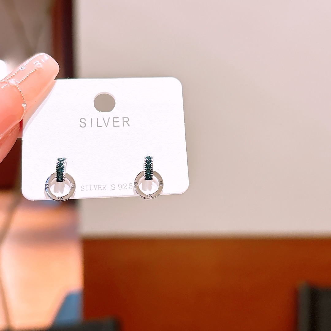 Nickel Free Silver Earrings Sweet & Cool Proposal Gold