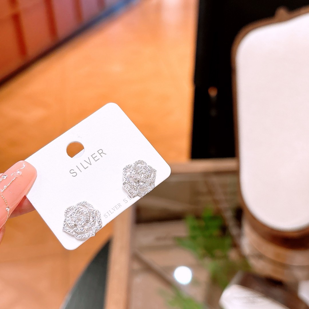 Low Allergy Silver Earrings Lively Wedding Gold