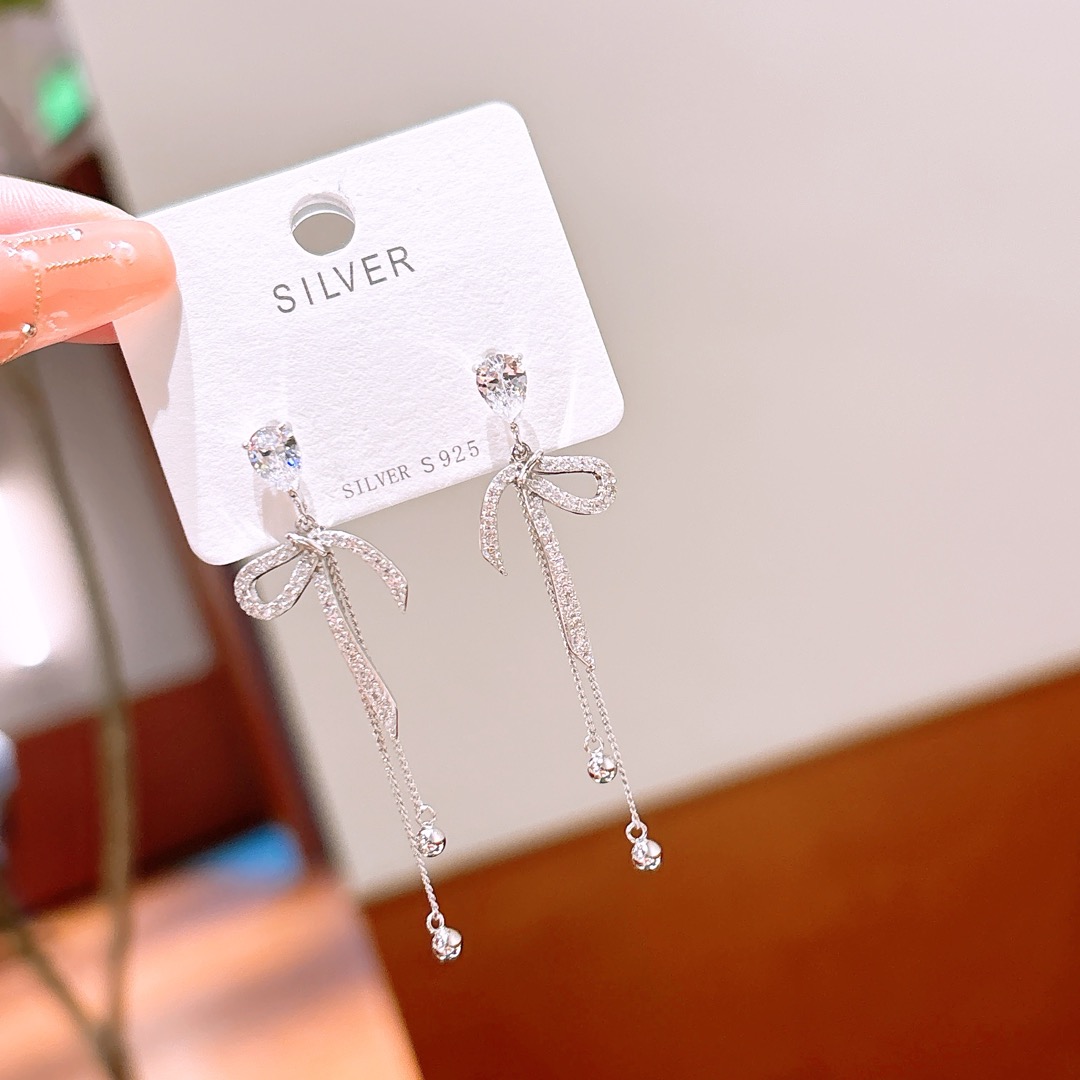 Solid Silver Earrings Gentle Self-love Gold