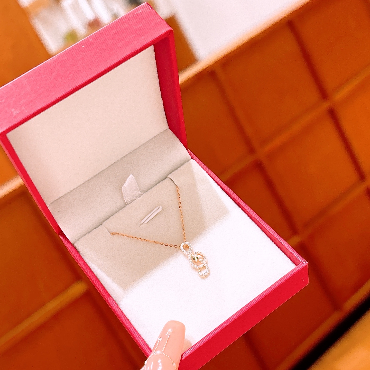 ミニマリスト高品質シルバーネックレスシルバー 母の誕生日