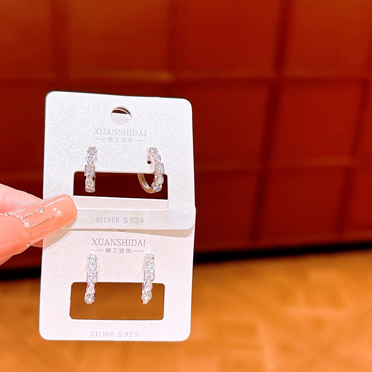 925 Silver Ear Cuffs Girly Wedding Favor Silver