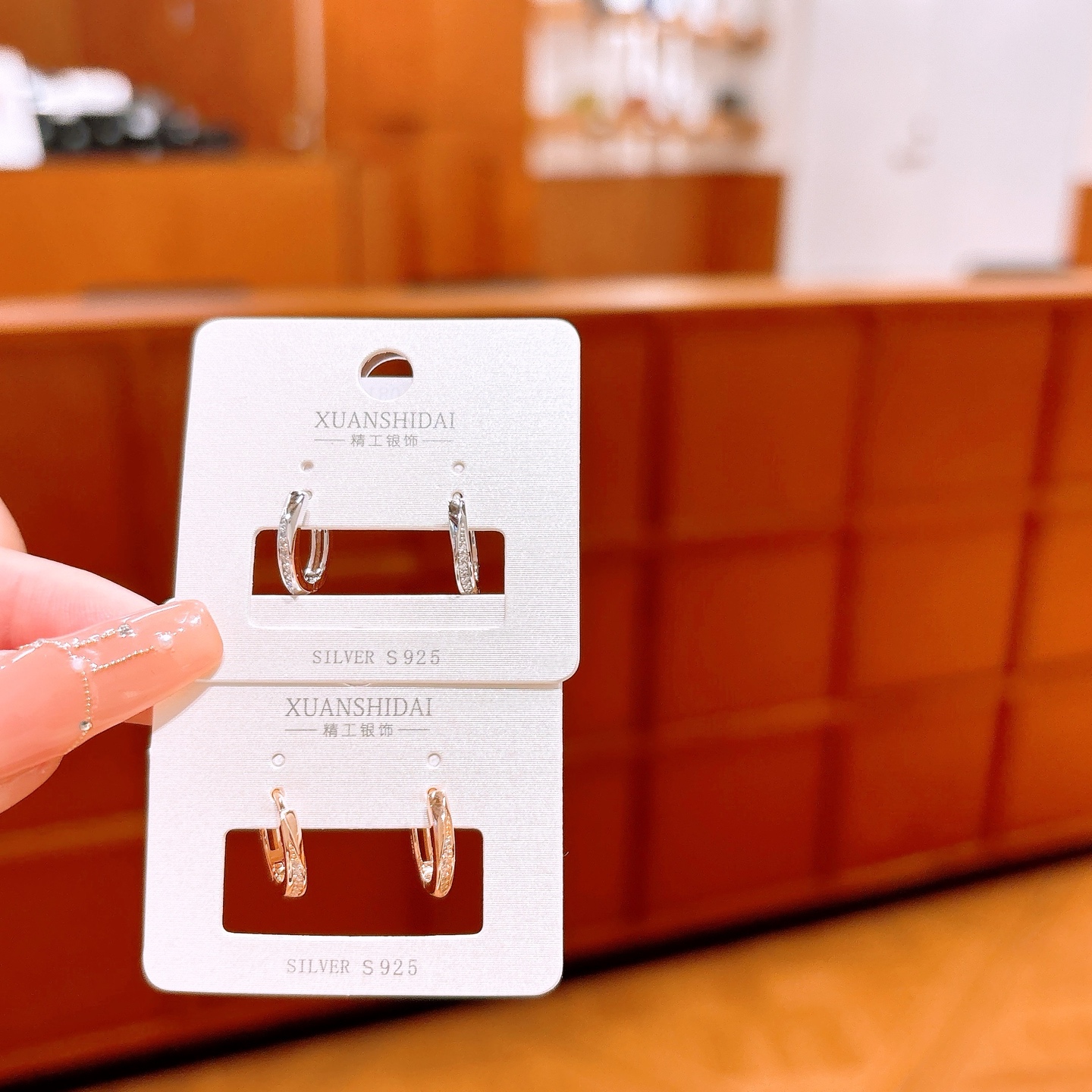 Hypoallergenic Silver Ear Cuffs Girly Everyday Wear Silver