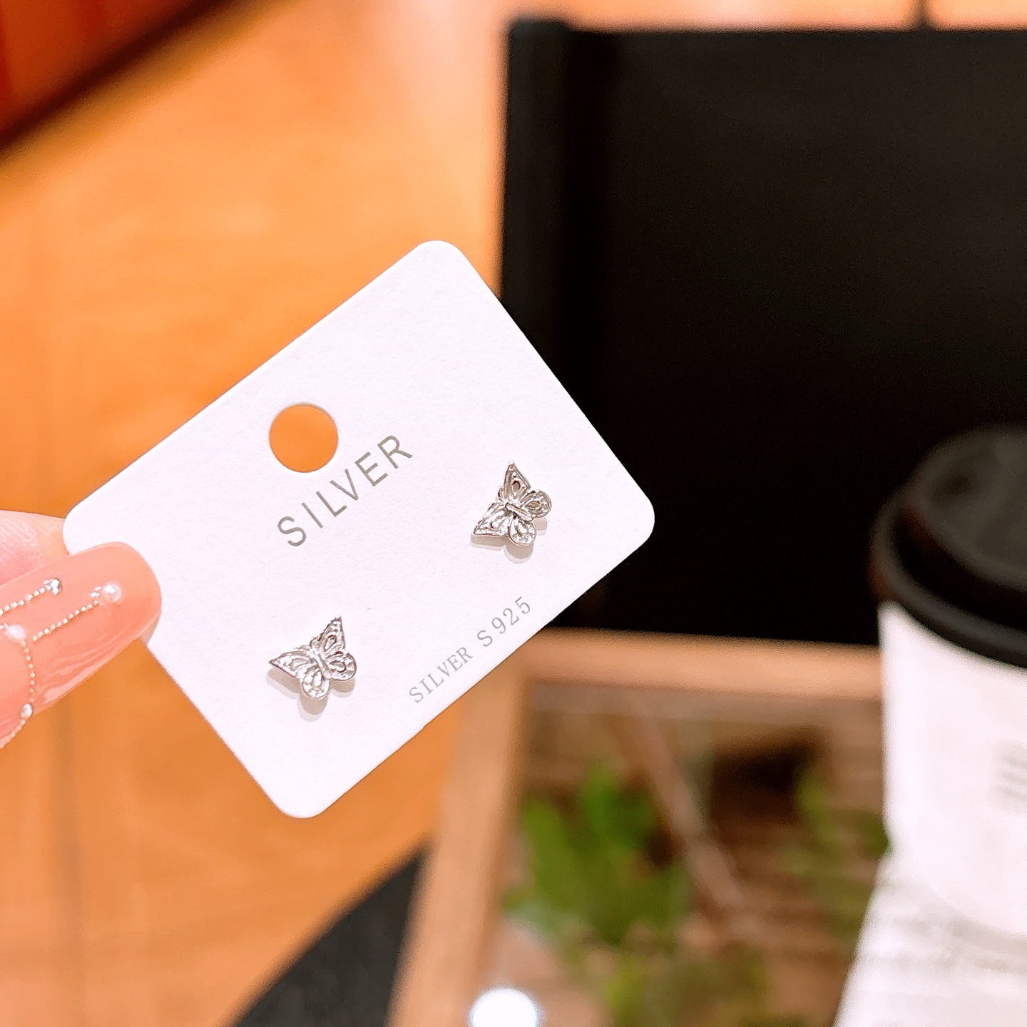 Low Allergy Silver Earrings Artistic Bestie Gift Silver