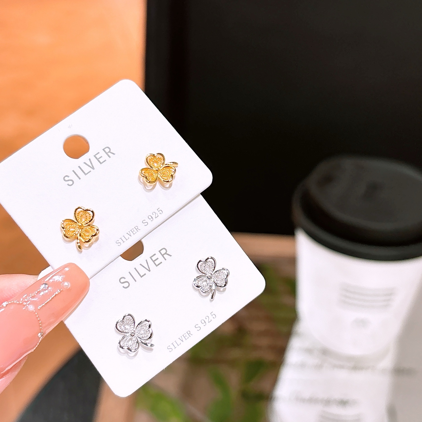 S925 Sterling Silver Earrings Ethereal Christmas Silver