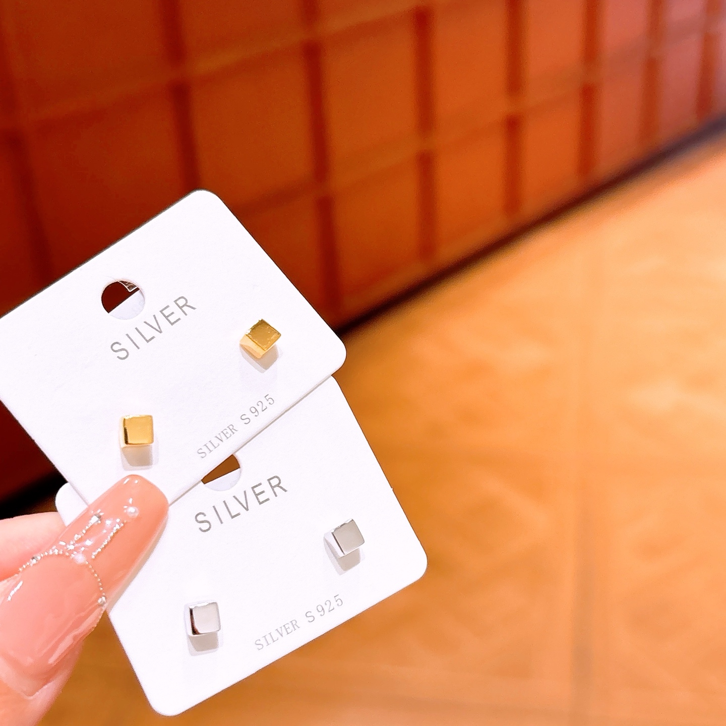 S925 Sterlingsilber Ohrringe Mode Jahrestag Silber