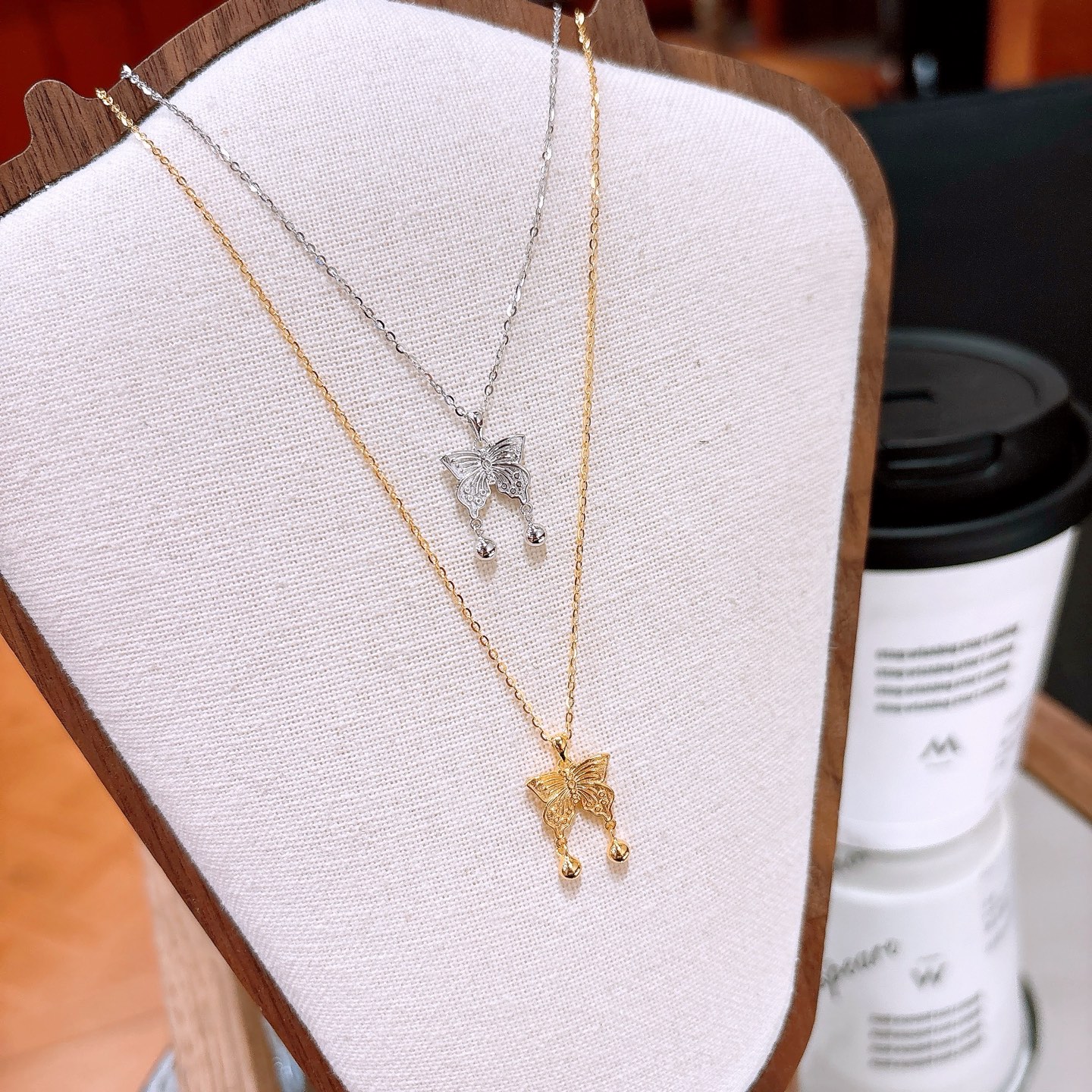 Feinsilber Kette Frisch Geburtstag Silber