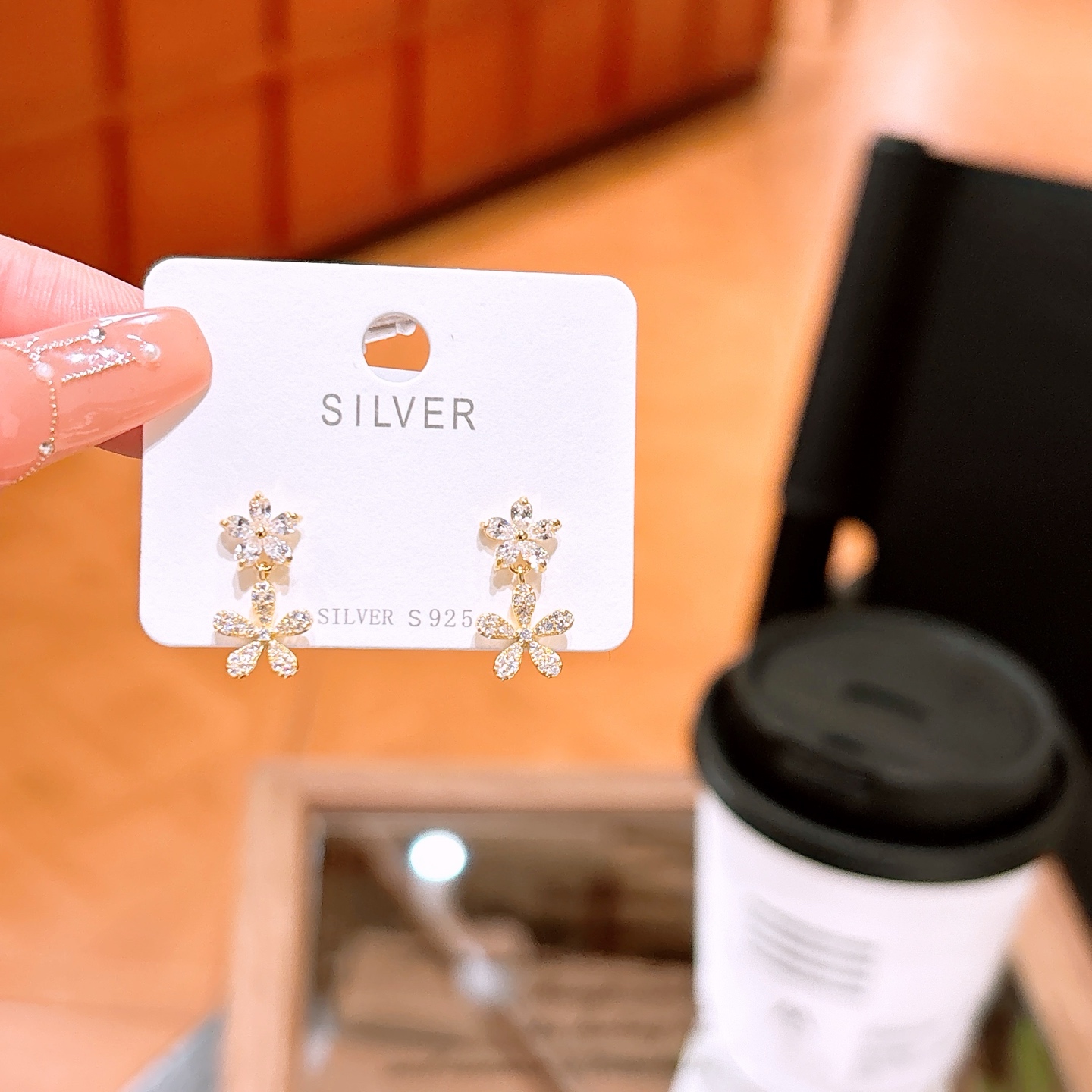 Nickel Free Silver Earrings Playful Party Silver