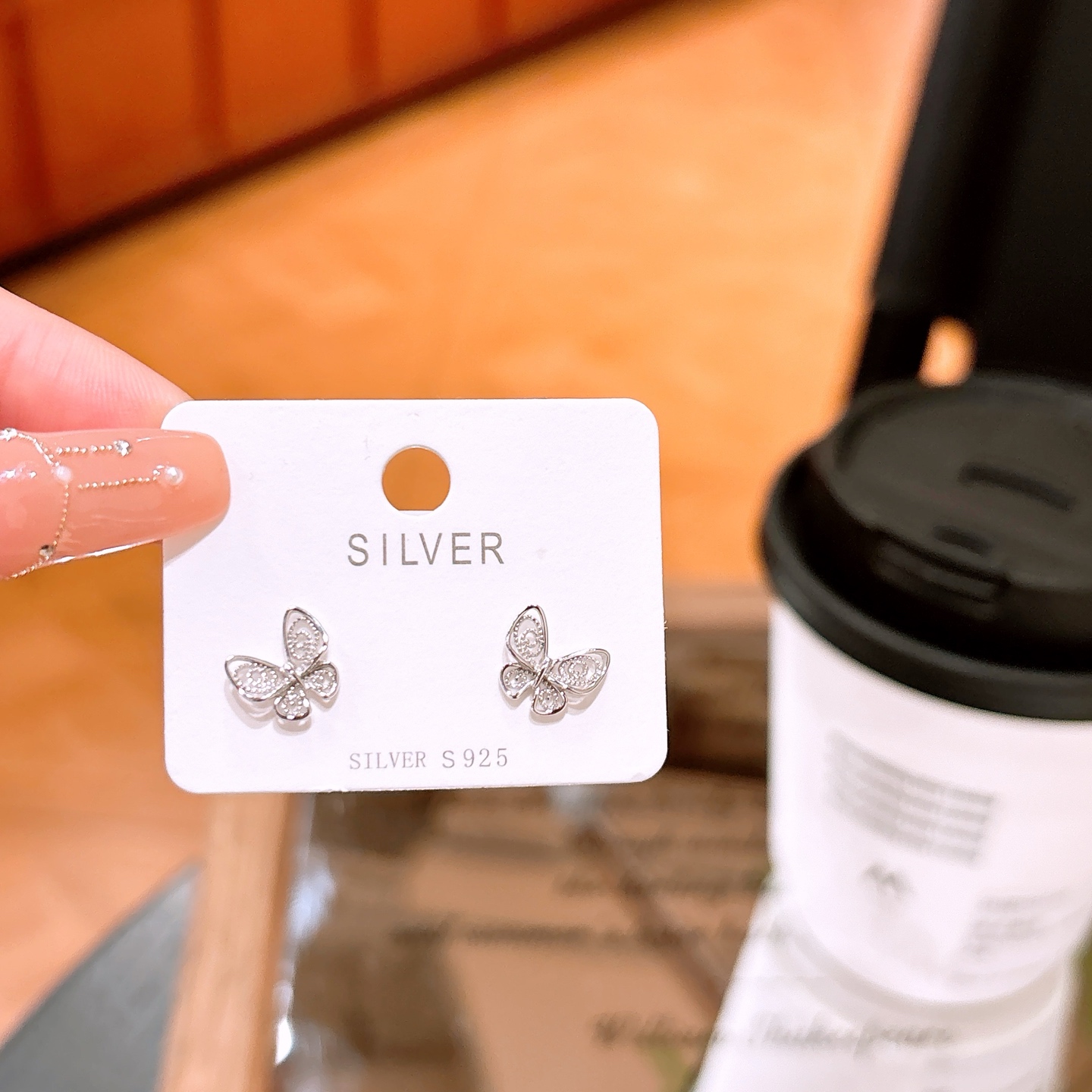 925 Silver Earrings Cute Date Night Silver