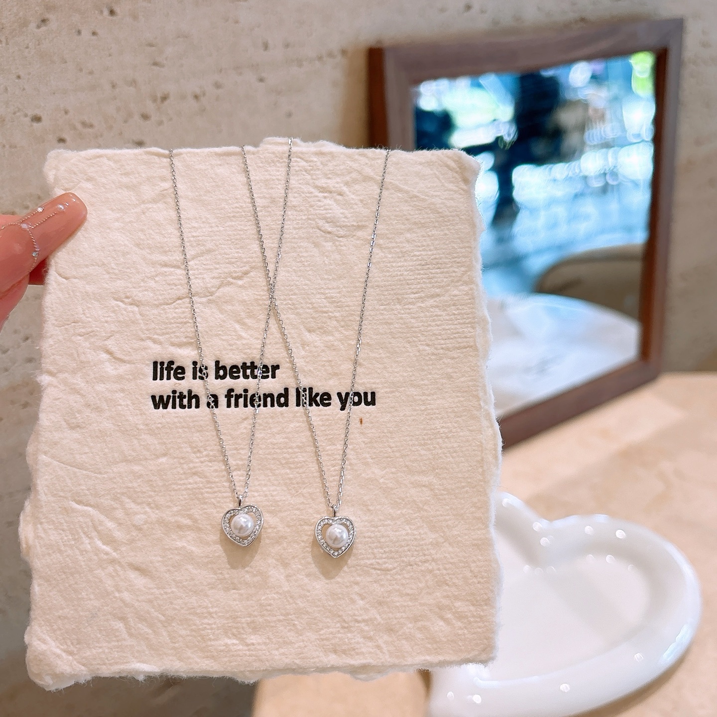 Nickel Free Silver Necklace Fashion Annual Party Silver