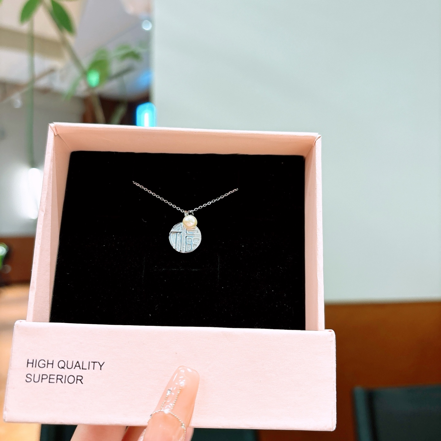 925 Silver Necklace Light Luxury Gift for Her Gold