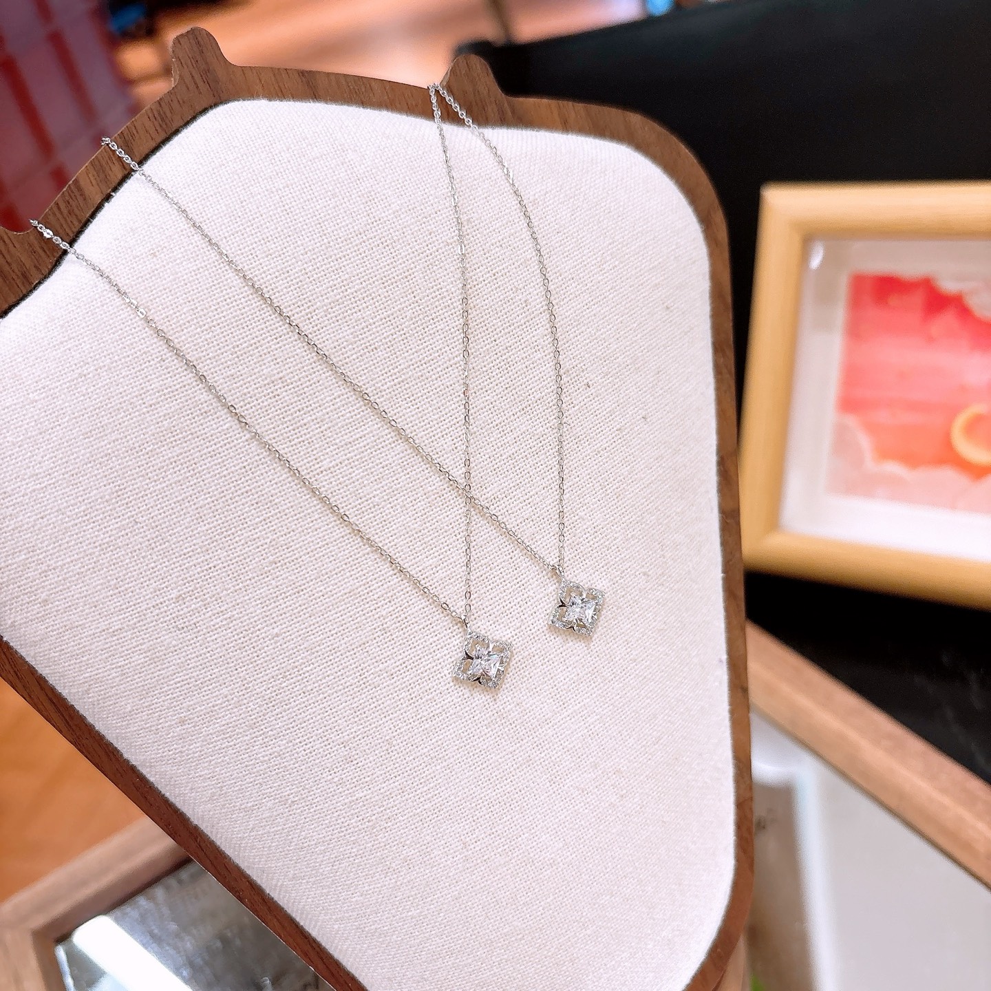 Hypoallergenic Silver Necklace Ethereal Travel Gold