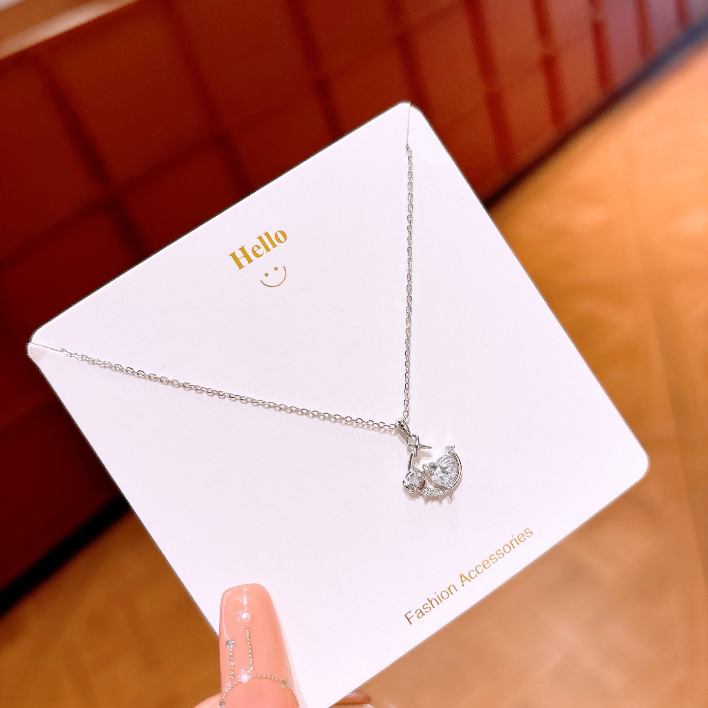 Nickel Free Silver Necklace Unique Party Silver