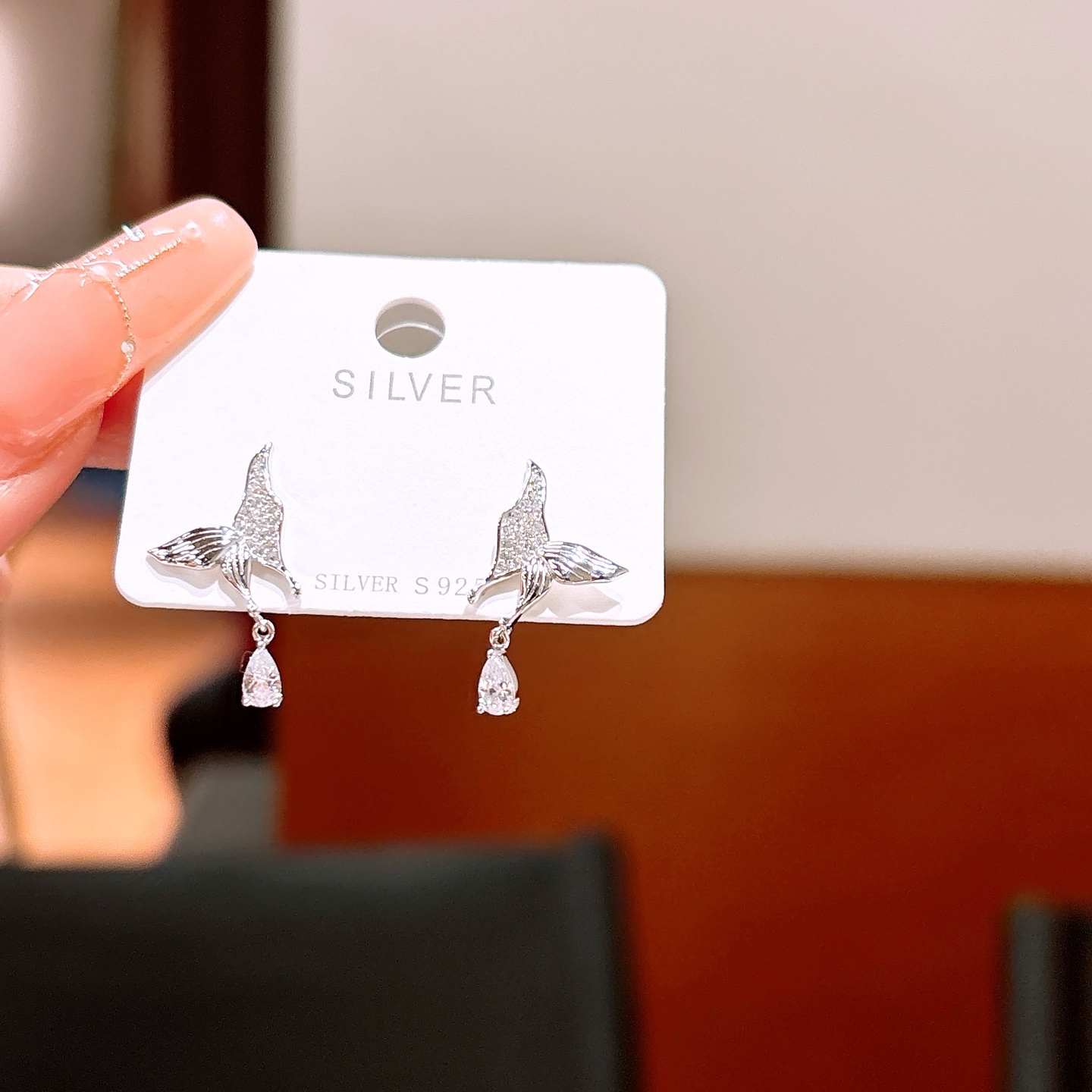 Low Allergy Silver Earrings Cute Travel Gold