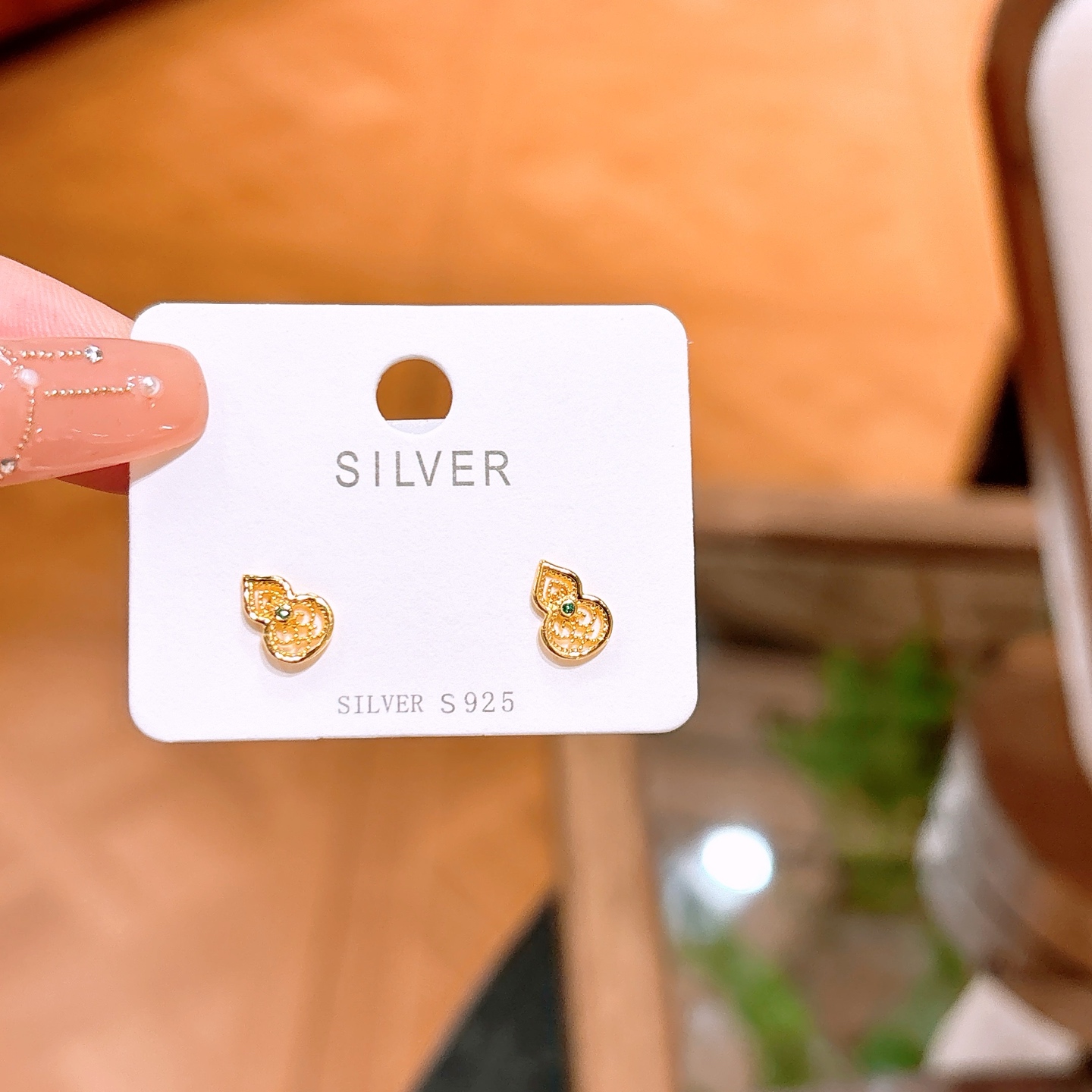 Low Allergy Silver Earrings Artistic Wedding Registration Silver