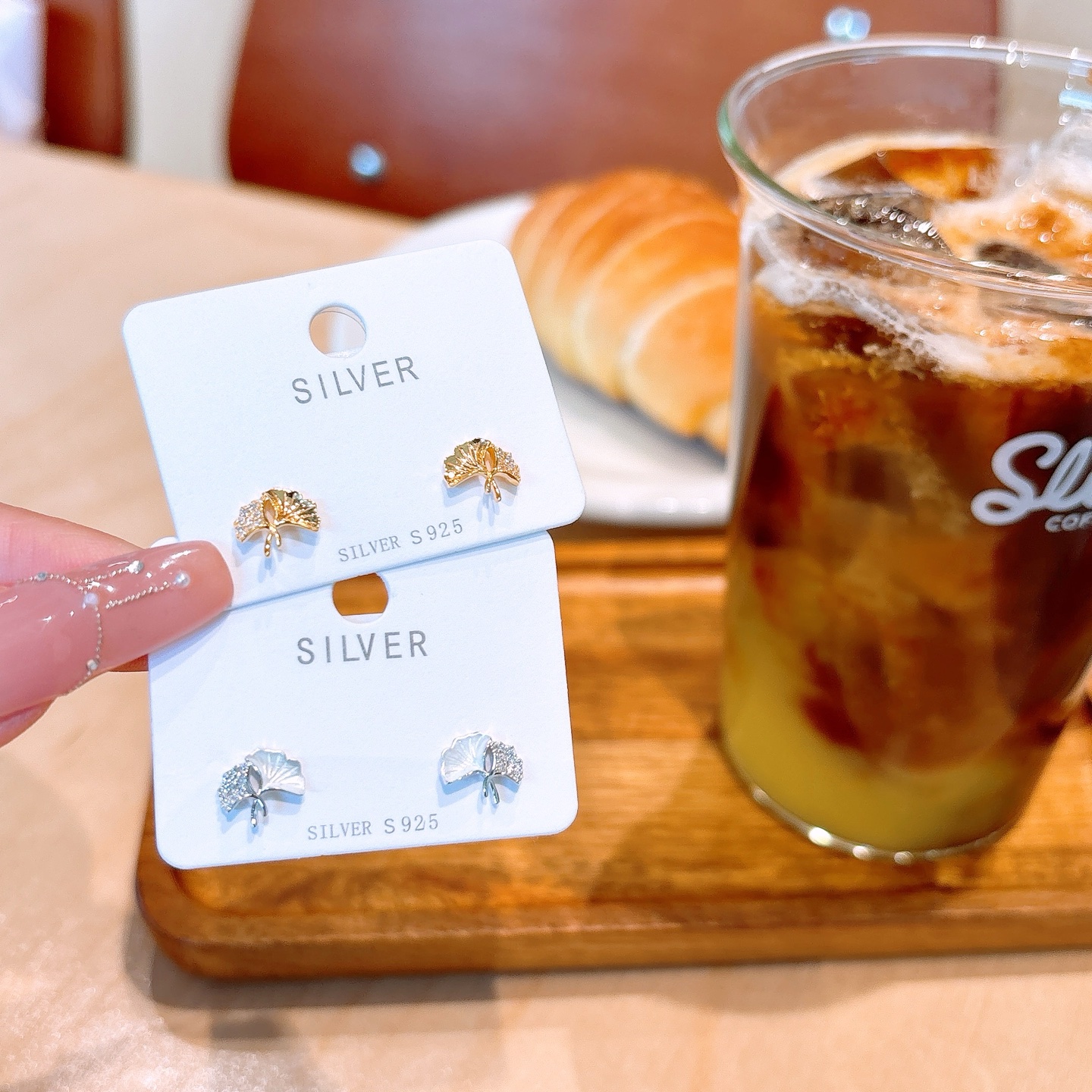 Hypoallergenic Silver Earrings Unique Bestie Gift Silver