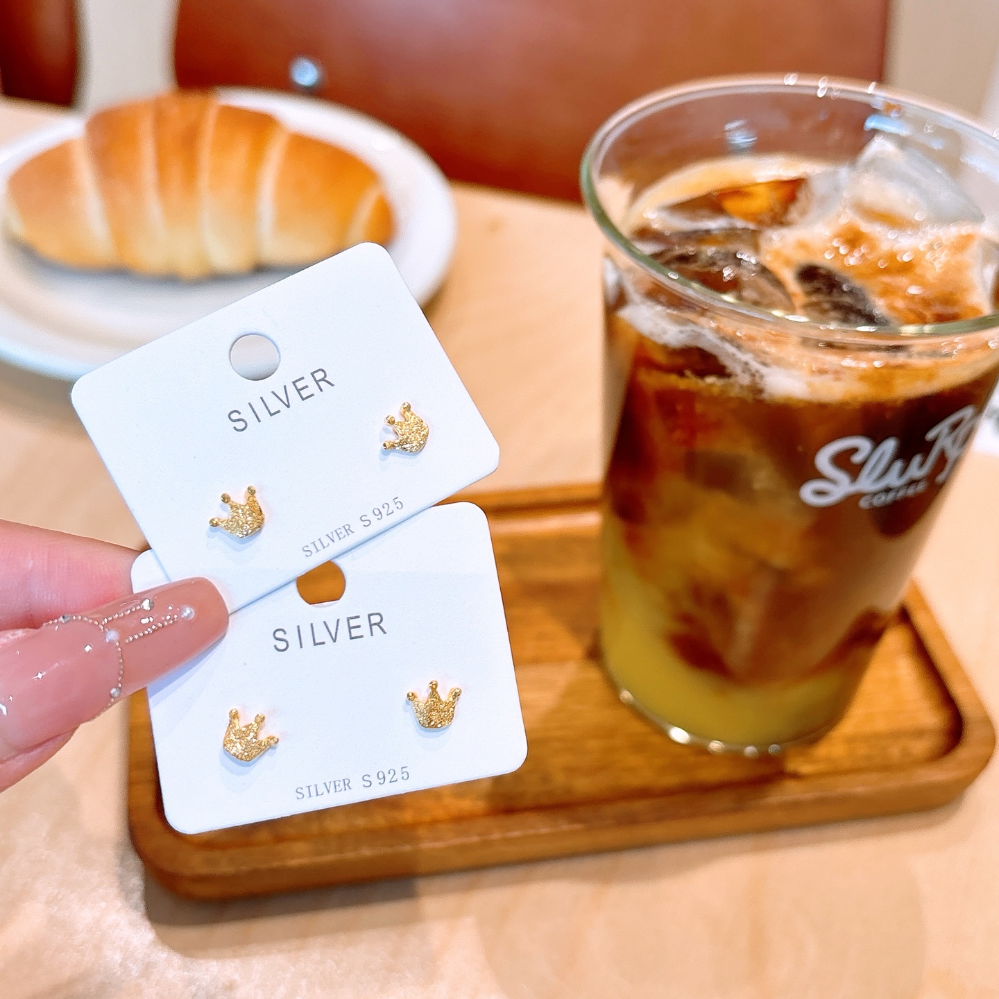 Hypoallergenic Silver Earrings Cute Date Night Gold