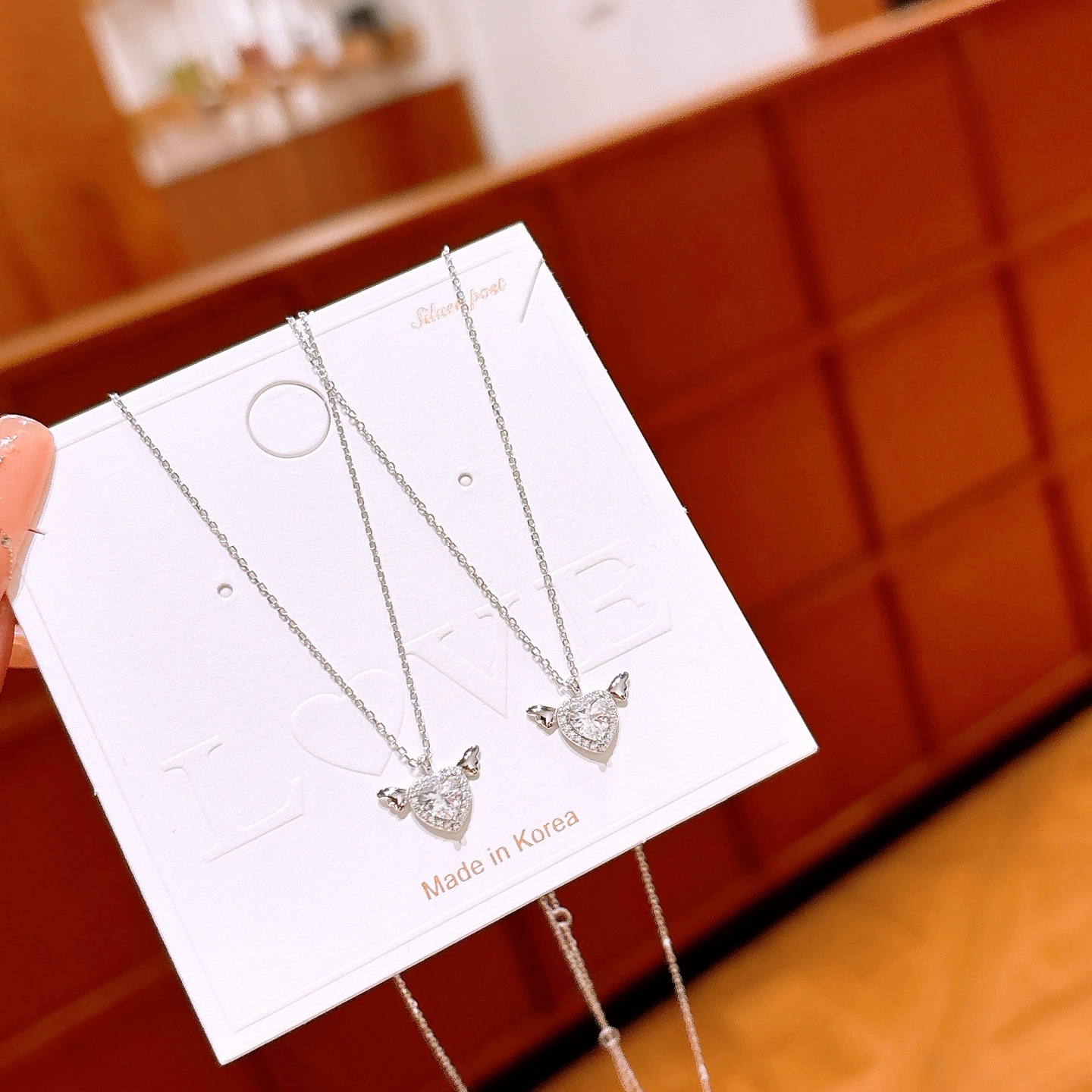 軽やか低アレルギー銀ネックレスゴールド 婚姻届提出