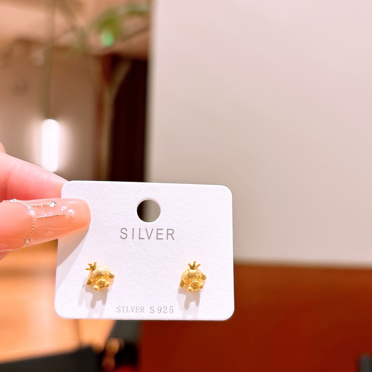 925 Silver Earrings Fashion Mother's Day Silver