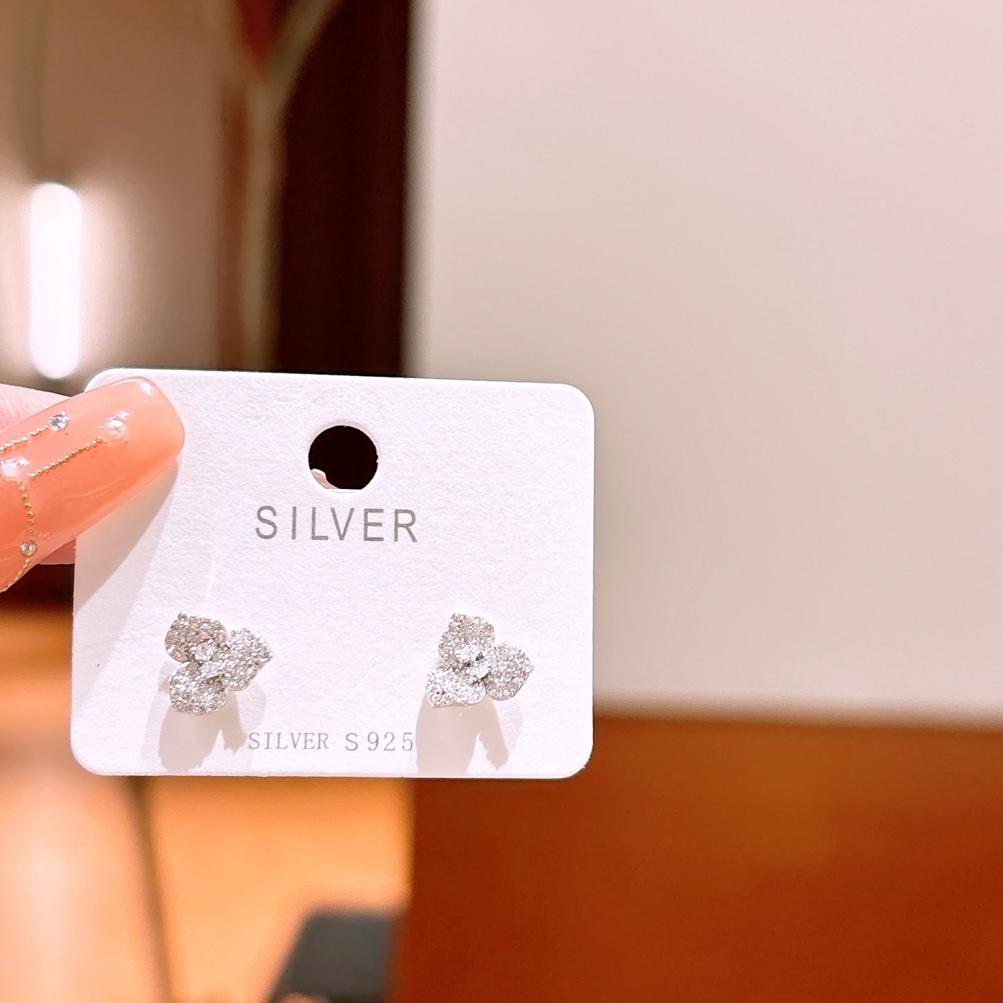 Solid Silver Earrings Minimalist Graduation Silver