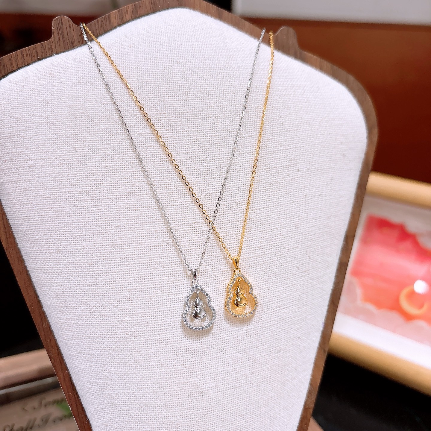 Nickel Free Silver Necklace Intellectual Confession Gold