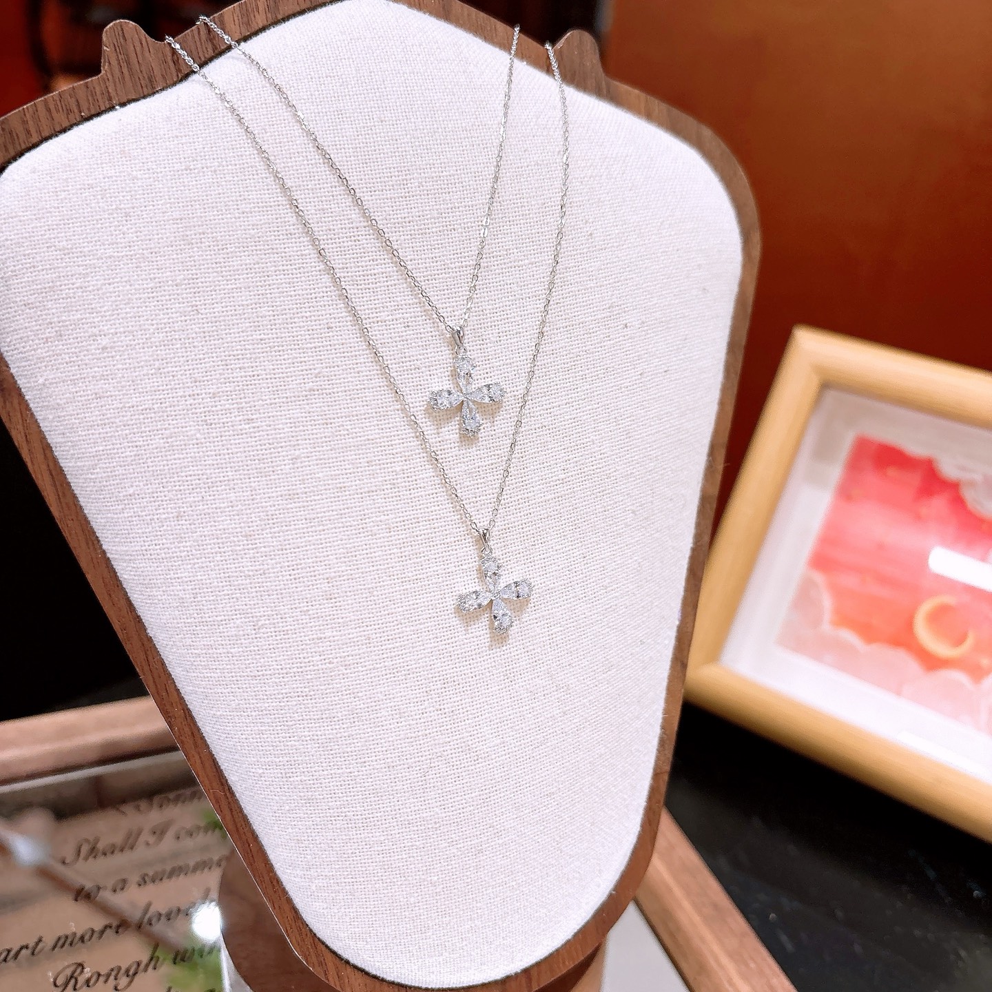 Nickel Free Silver Necklace Intellectual Christmas Gold