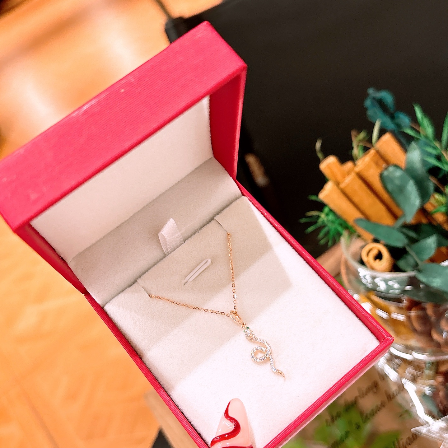 韓国風低アレルギー銀ネックレスシルバー 記念日