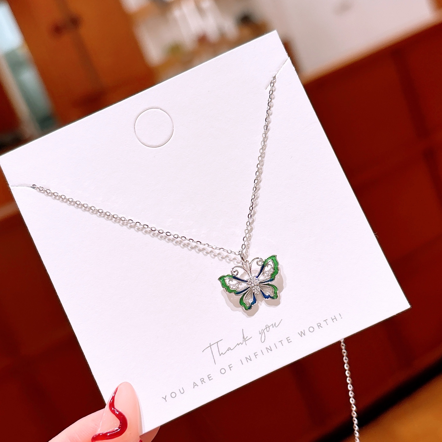 甘い925シルバーネックレスシルバー 婚約