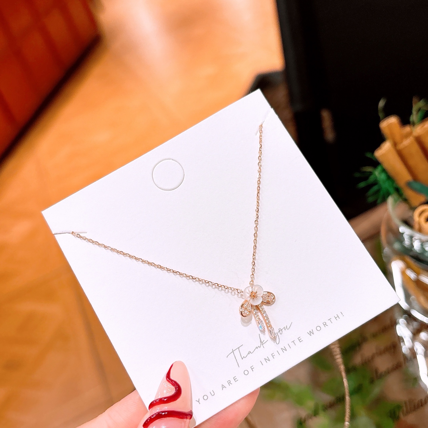 優しいニッケル無添加銀ネックレスシルバー 婚姻届提出