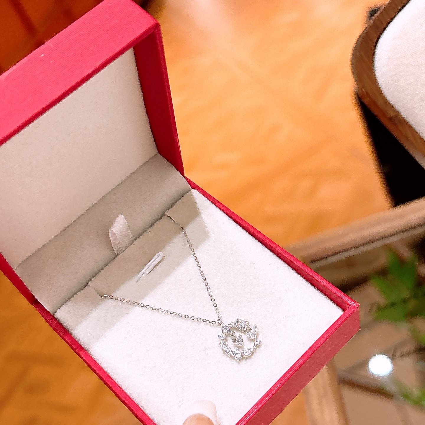 High Polish Silver Necklace Minimalist Birthday Silver