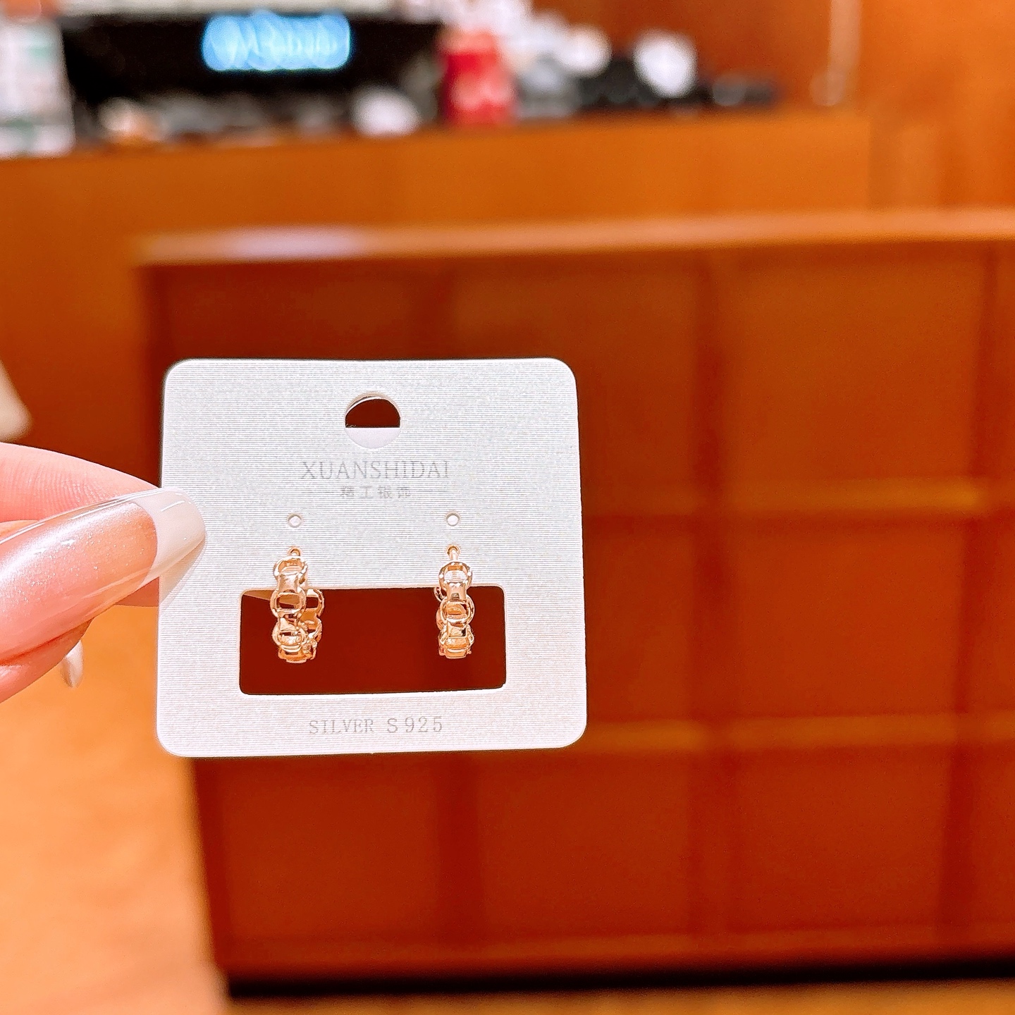 High Polish Silver Ear Cuffs Elegant Gift for Her Gold