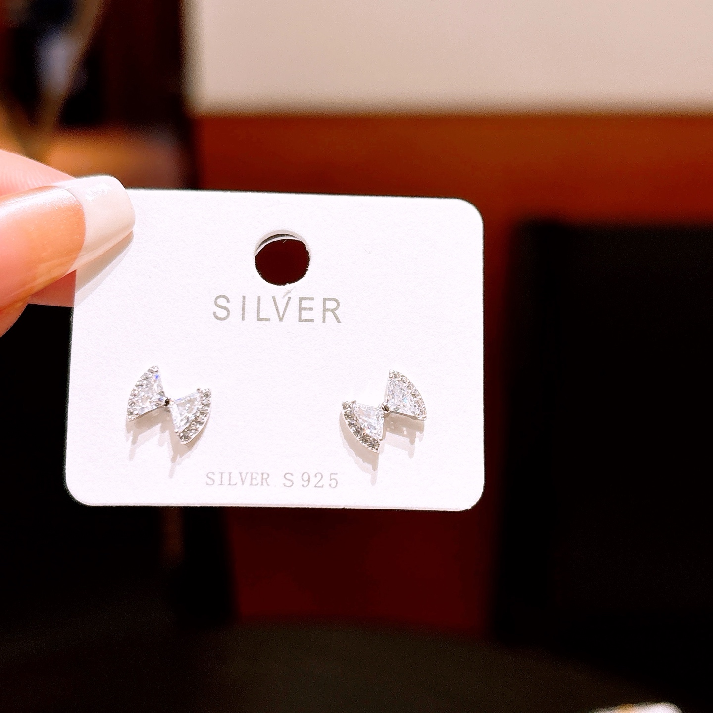 Fine Silver Earrings Playful Party Gold